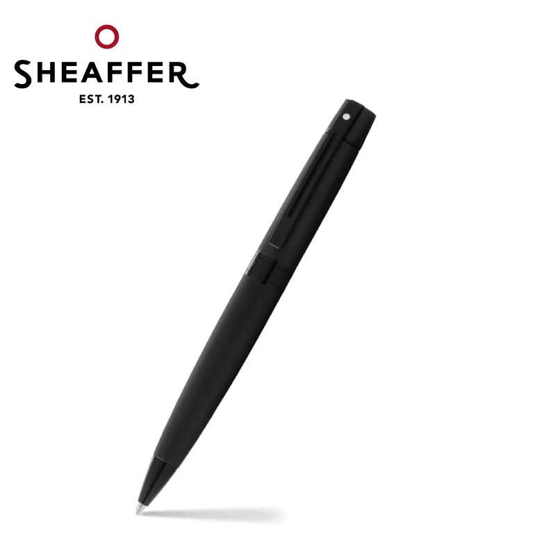 免費客製化刻字【Sheaffer】300霧黑原子筆 SFE2934351✿50B003